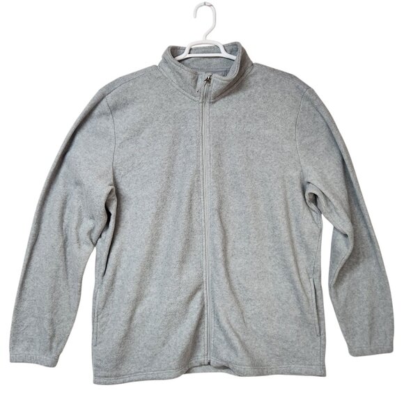 Magellan Outdoors Mens 2XL Gray Sweater Fleece Full-Zip - Picture 1 of 9